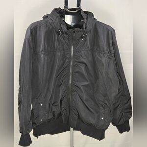 Athleta Point Reyes Hooded Bomber Athleisure Jacket, Size 2X